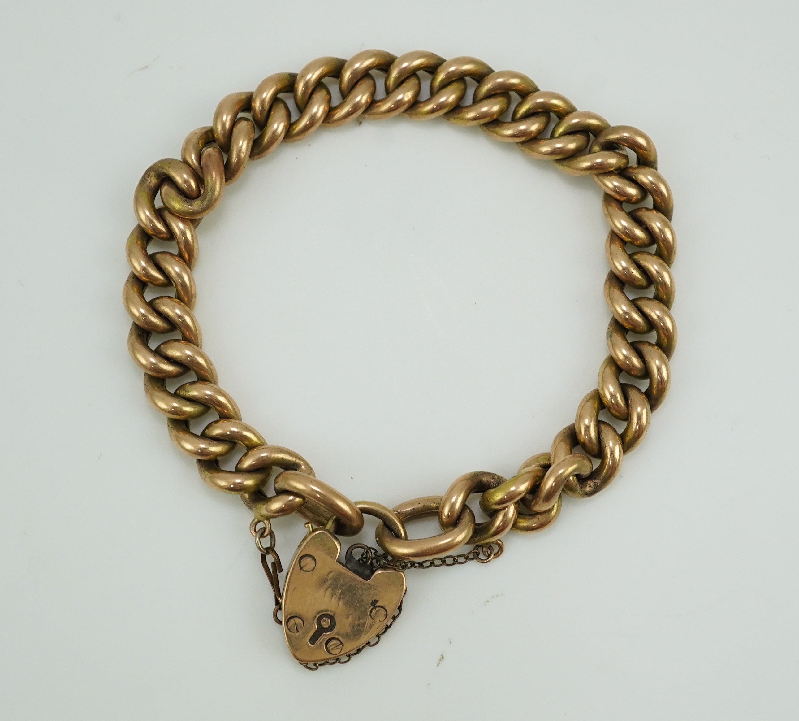 An Edwardian gold bracelet, early 20th century